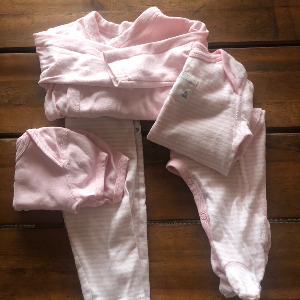 Burt’s bees newborn set